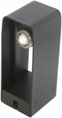 ACE DARK Solitary Fixture, 12V AC, 3W, 8.07 Inch Height, Aluminum Material