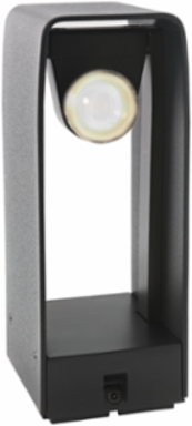 ACE DARK Solitary Fixture, 12V AC, 3W, 8.07 Inch Height, Aluminum Material
