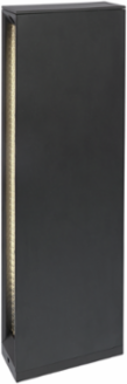 EVO LOW DARK Bollard Light, 12V AC, 2W, 14.41 Inch Height, Anodized Aluminum