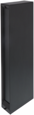 EVO LOW DARK Bollard Light, 12V AC, 2W, 14.41 Inch Height, Anodized Aluminum