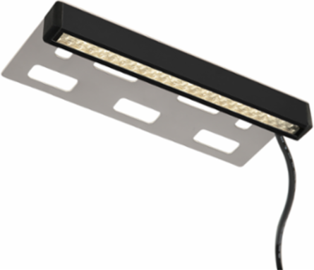 EVO HYDE 180 DARK Wall Fixture, 7.2 Inch, Warm White, 12V AC, 0.5 W, Aluminum