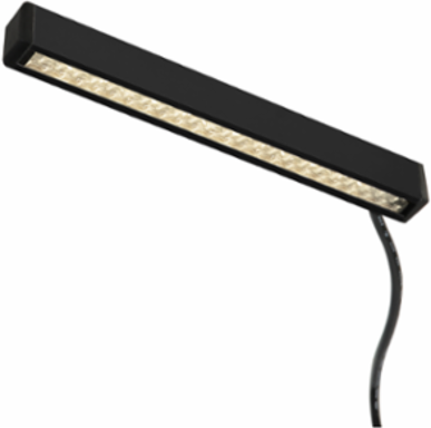 EVO HYDE 180 DARK Wall Fixture, 7.2 Inch, Warm White, 12V AC, 0.5 W, Aluminum