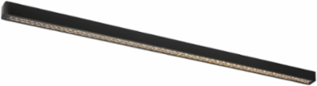 EVO HYDE 550 DARK Wall Fixture, 12V AC, 2W, Anodized Aluminum, 21.89 Inch