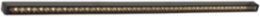 EVO HYDE 550 DARK Wall Fixture, 12V AC, 2W, Anodized Aluminum, 21.89 Inch