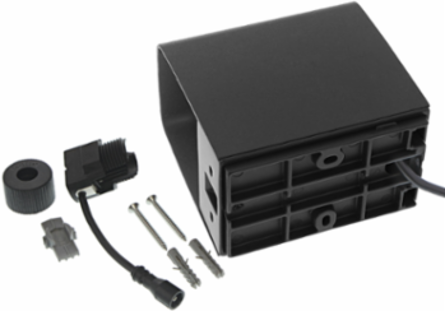 ACE DOWN DARK Wall Fixture, 3 W, 12 V, Aluminum, CRI 91, 3.94 Inch Height