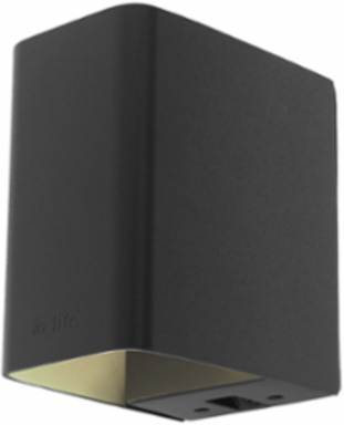 ACE DOWN DARK Wall Fixture, 3 W, 12 V, Aluminum, CRI 91, 3.94 Inch Height