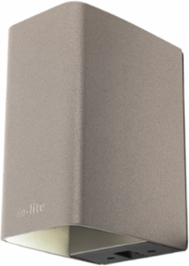 ACE Up-Down Wall Fixture, Warm White, 12V AC, 6.50 Watt, Aluminum, 3.74 Inch Length