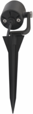 MINI SCOPE Spot Fixture, 12V AC, 1 W, 1.85 Inch Diameter, Aluminum