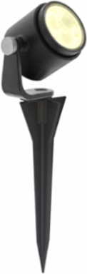 MINI SCOPE Spot Fixture, 12V AC, 1 W, 1.85 Inch Diameter, Aluminum