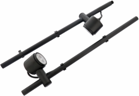 MINI SCOPE DUO Spot Fixture, 12V AC, 2 x 1W, Height 1.77 Inch, Diameter 1.85 Inch