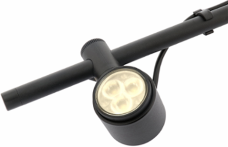MINI SCOPE DUO Spot Fixture, 12V AC, 2 x 1W, Height 1.77 Inch, Diameter 1.85 Inch
