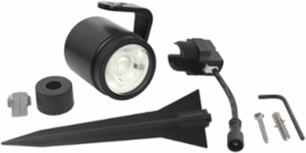 BIG SCOPE NARROW Spot Fixture, 12V, 5W, 2.60 Inch Diameter, CRI 92, IP67