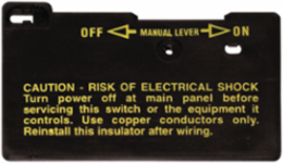 Mechanical Time Switch Insulator - 10 Pack