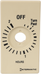 Ivory 2-Hour Timer Plate
