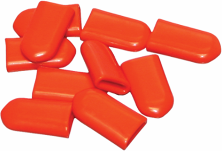 Orange Vinyl Cushion/Insulator, 10 Pack