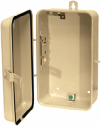 Outdoor Metal Case, Type 3R, Beige, 6.5 Inch Width