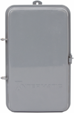 Outdoor Type 3R Metal Case, Gray, 10-1/8 Inch Height