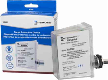 Surge Protective Device, 120/240 VAC, 3-Mode, Type 1/2, Outdoor