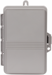 Type 3R Outdoor Plastic Enclosure, Gray, 8.64 Inch Height