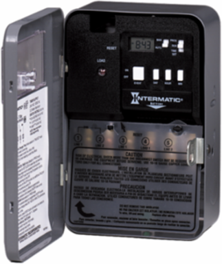 Electronic Water Heater Timer, 120/240 VAC, 7-Day Scheduling