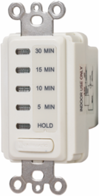Electronic Countdown Timer, 120 VAC, Preset 5-30 Minute, Light Almond