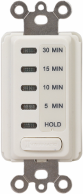 Electronic Countdown Timer, 120 VAC, Preset 5-30 Minute, Light Almond