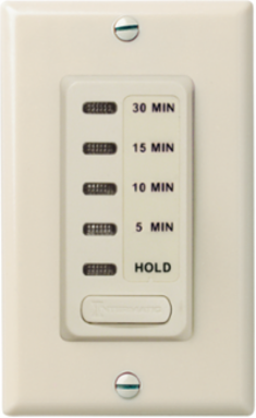 Electronic Countdown Timer, 120 VAC, Preset 5-30 Minute, Light Almond