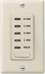Electronic Countdown Timer, 120 VAC, Preset 5-30 Minute, Light Almond