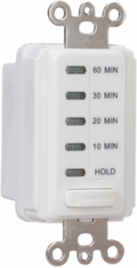 Electronic Countdown Timer 120 VAC 60 Hz, Preset Times 10-60 Min, White