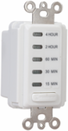 Electronic Countdown Timer 120 VAC 60 Hz White