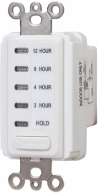 Electronic Countdown Timer 120 VAC 60 Hz White