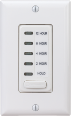 Electronic Countdown Timer 120 VAC 60 Hz White