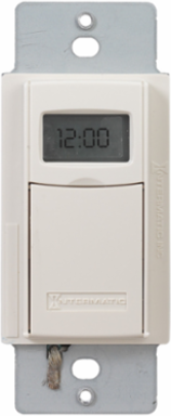 Programmable Countdown Timer 1 Second to 24 Hours, 120-277 VAC, Light Almond