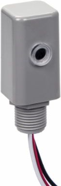 NIGHTFOX 480 V Electronic Photocontrol, 1-1/4 Inch Depth