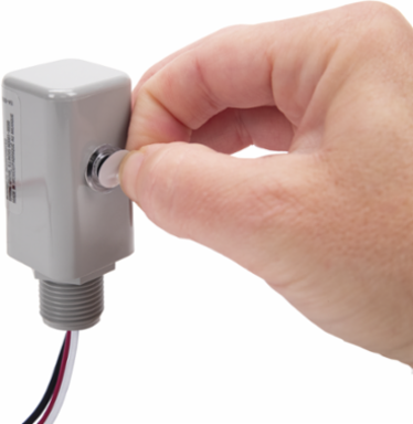 NIGHTFOX Stem Mount Electronic Photocontrol, 120–277 V