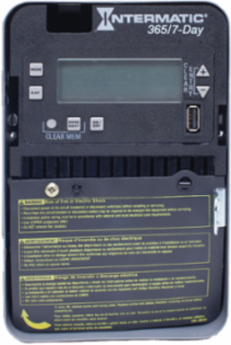1-Circuit Electronic Timer 120-277 VAC Indoor Enclosure