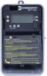 Electronic Time Switch, 1-Circuit, 7-Day/365-Day, 120-277 VAC, Outdoor Enclosure