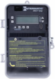 2-Circuit Electronic Timer, 120-277 VAC, 7.875 Inch Height