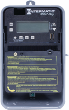 Electronic Time Switch, 120-277 VAC, 2-Circuit, Outdoor Enclosure