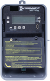 Electronic Time Switch, 120-277 VAC, 2-Circuit, Outdoor Enclosure