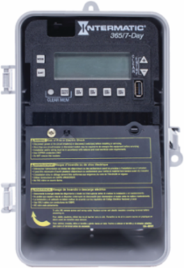 4-Circuit Electronic Control, 120-277 VAC, Indoor/Outdoor, 6.5 x 10 x 4 Inch Enclosure