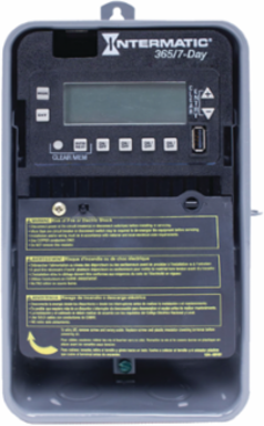 7-Day/365-Day 4-Circuit Electronic Control, 120-277 VAC, Outdoor Enclosure