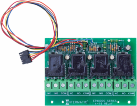 4-Circuit Relay Board for ET90415CR-ET91615CR Panels Replacement
