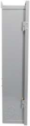 Expanded 8-Pole Lighting Contractor Box, 120 - 600 VAC, 60 Hz,2x 4PST, Outdoor Metal Enclosure