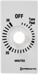 White 30-Min Timer Plate Without Hold