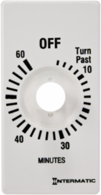 Plate for 60-Minute Timer, White