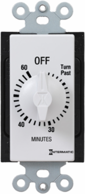 Spring Wound Countdown Timer 125-277 VAC 60 Minute Max