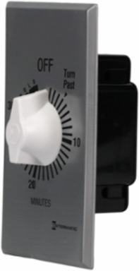Spring Wound Countdown Timer 30 Minute SPST 125-277 VAC