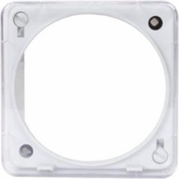 Flush Mount Housing Kit, White