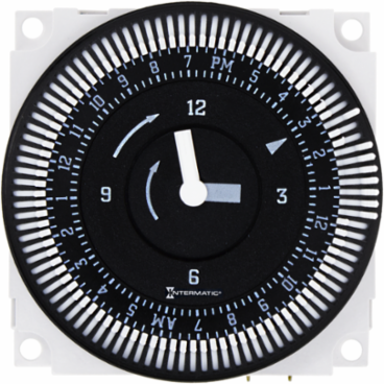 24-Hour 24V Timer Module, 21A SPDT, 15 Minute Intervals
